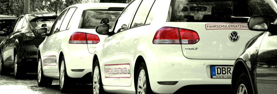 Fahrschulersatzwagen VW Golf mieten